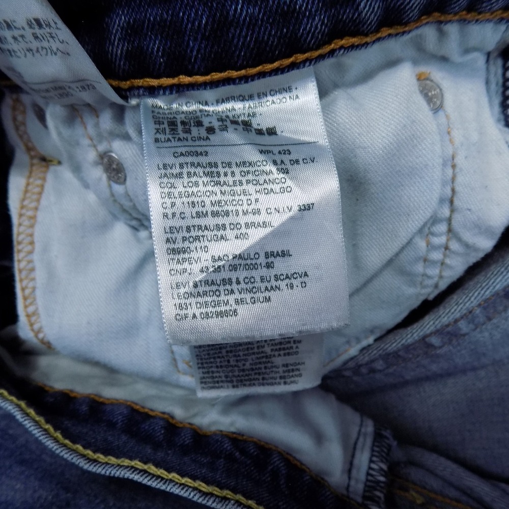 Levi's‎ 527 Slim Bootcut Jeans Mens 36x32 Blue Medium Wash Denim EUC - Picture 7 of 8